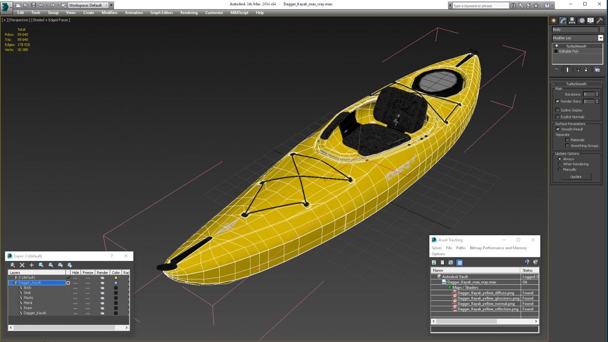 Dagger Kayak 3D