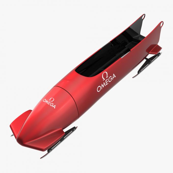 3D model Bobsled Four Person Omega