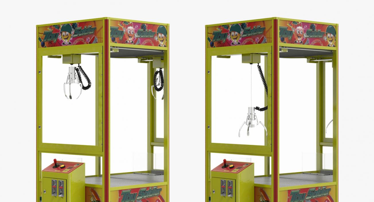 Claw Vending Machine Rigged 3D