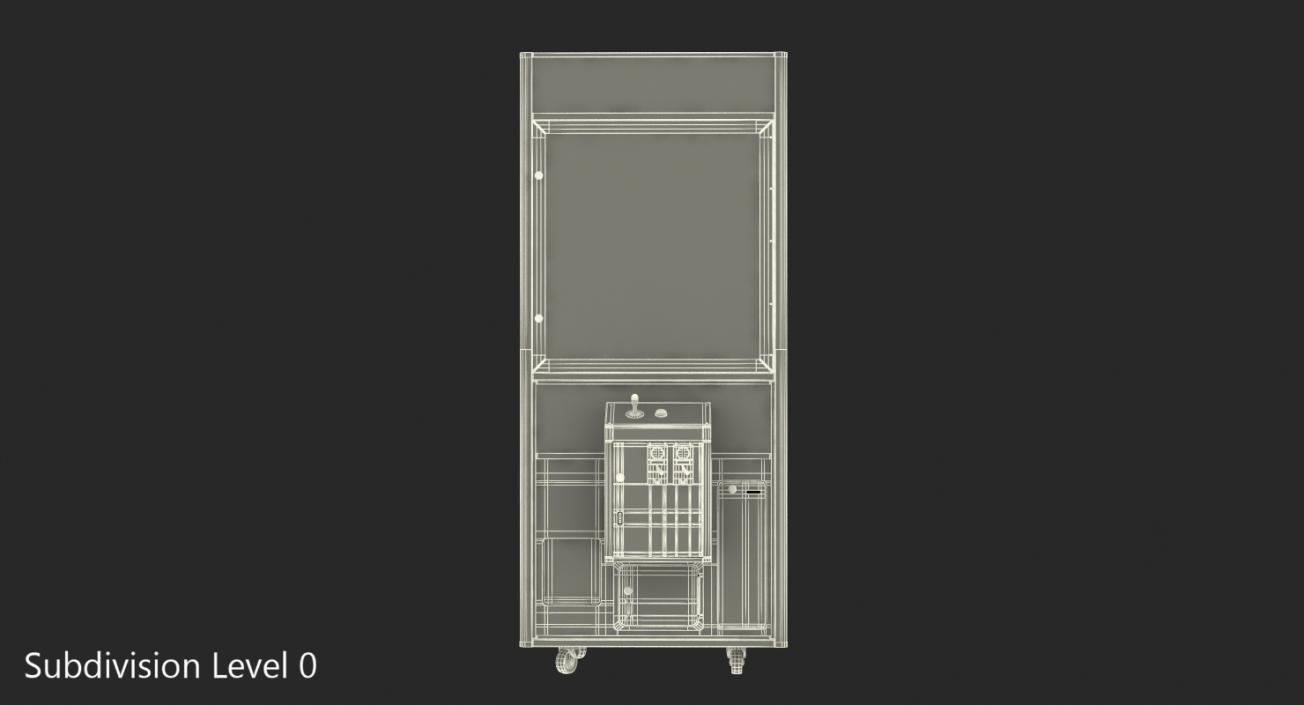 Claw Vending Machine Rigged 3D