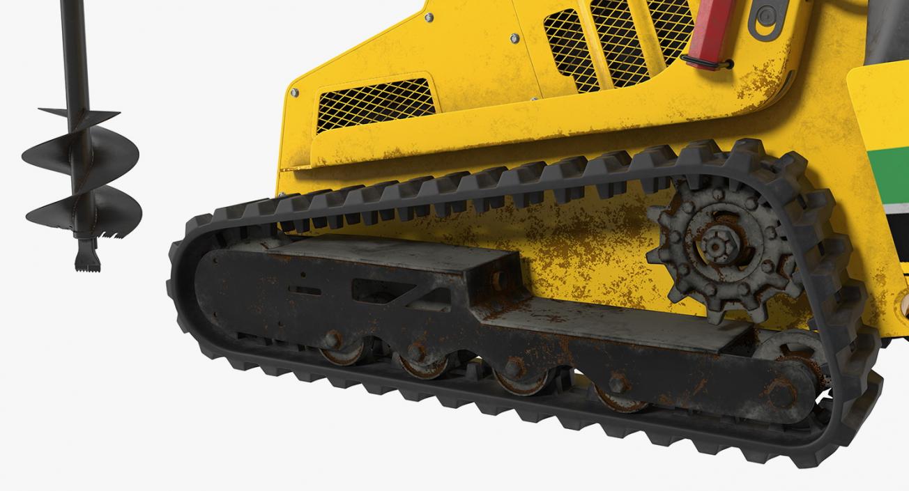 3D Mini Skid Steer Vermeer Rigged 3D Models Collection