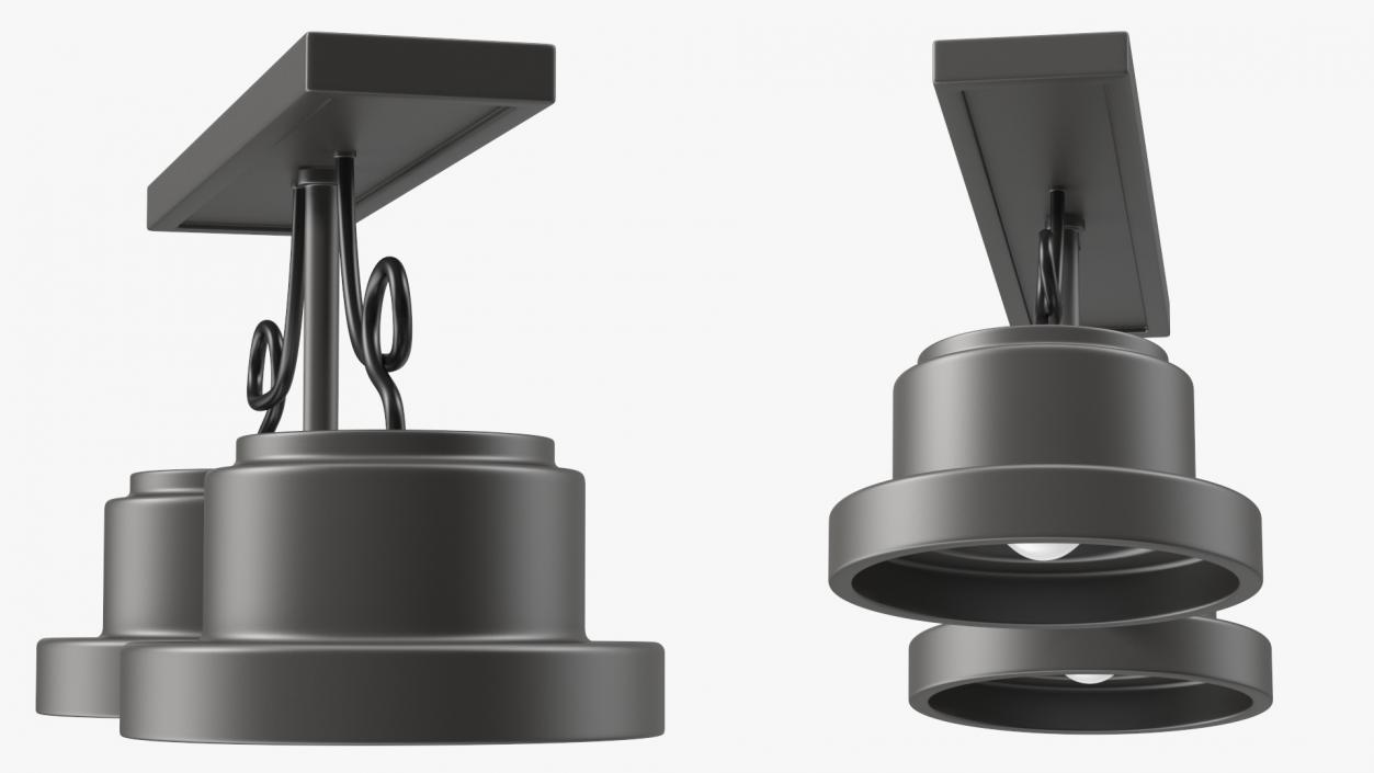 Classroom Lamp 3D model