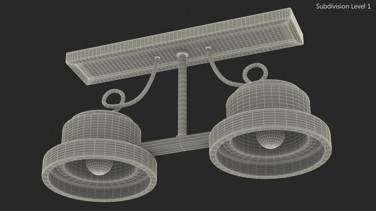 Classroom Lamp 3D model