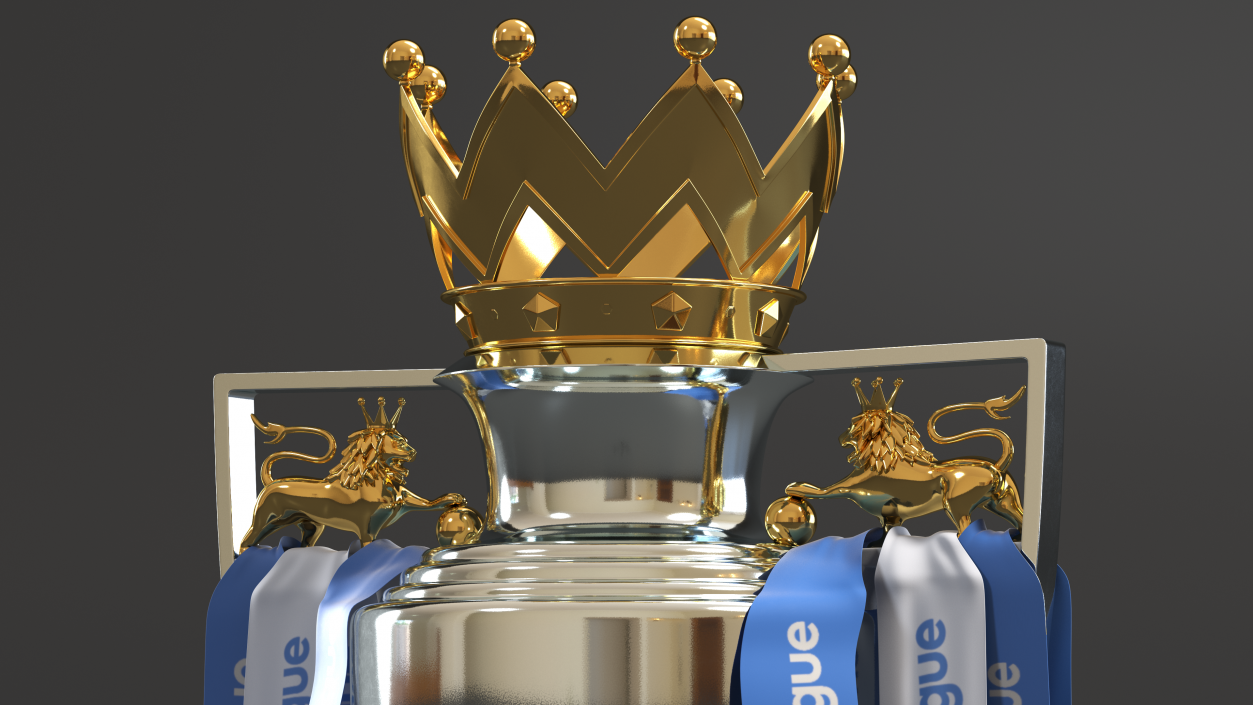 3D model Barclays Premier League Trophy