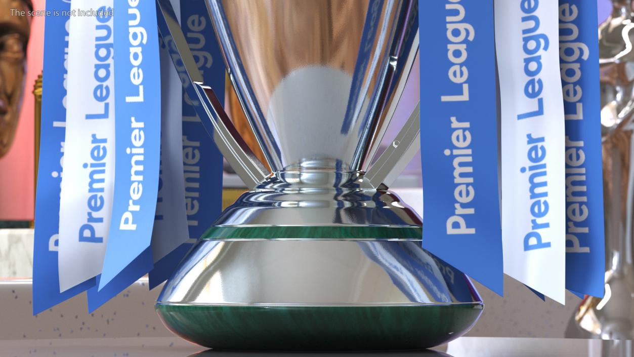 3D model Barclays Premier League Trophy