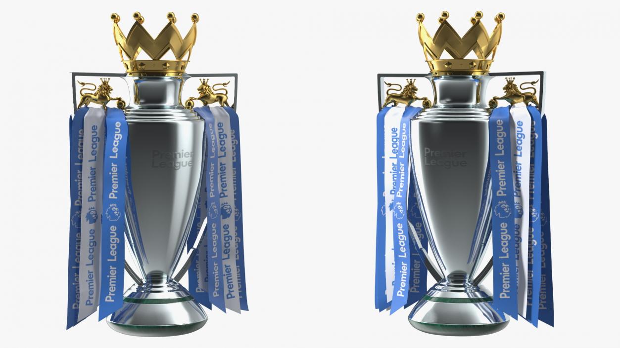 3D model Barclays Premier League Trophy