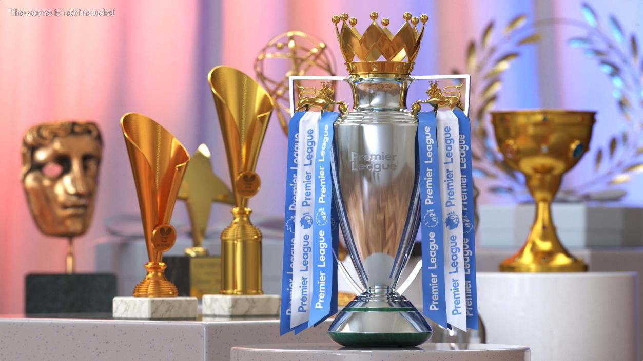 3D model Barclays Premier League Trophy