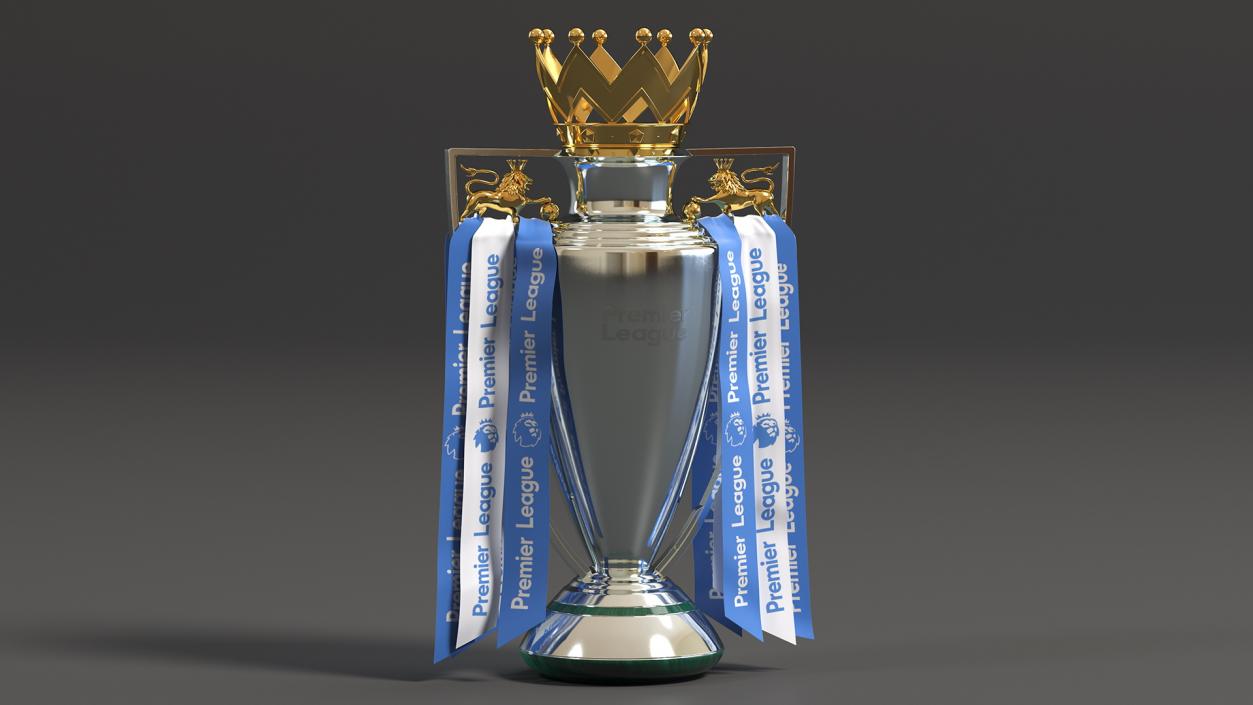 3D model Barclays Premier League Trophy