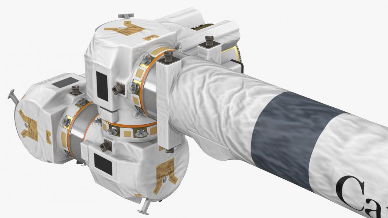 3D Canadarm2 ISS Remote Manipulator System Rigged