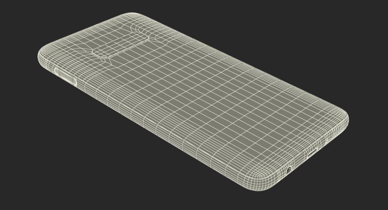 3D model Smartphone Orange Generic