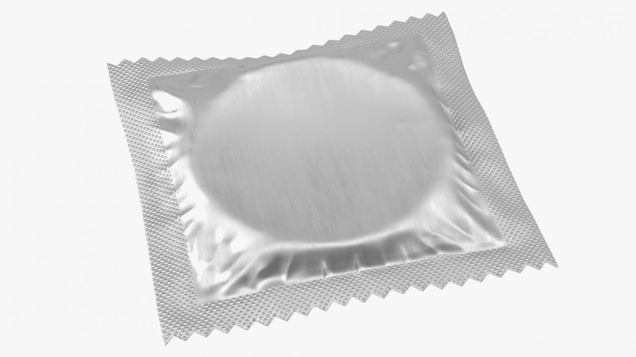 3D Condom Transparent Package