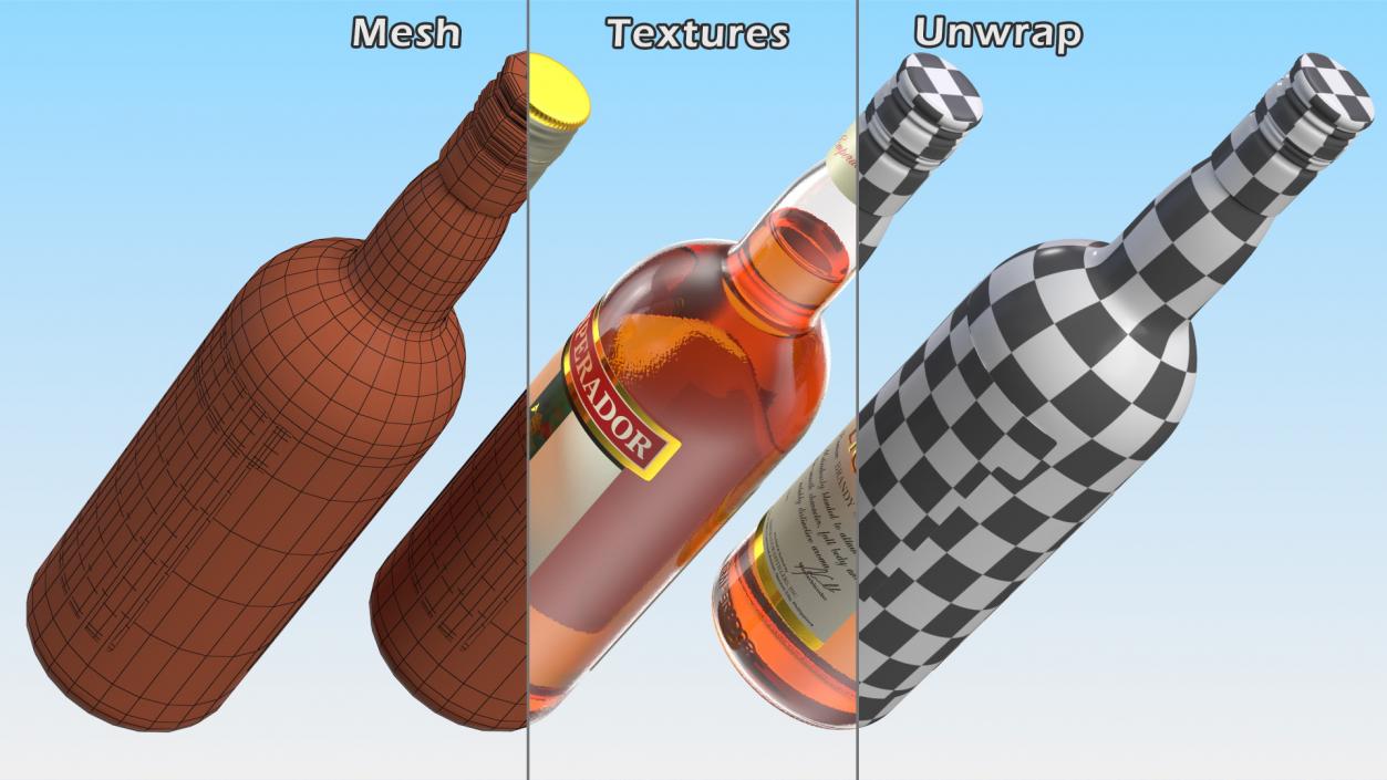 Alcoholic Drinks Collection 9 3D model