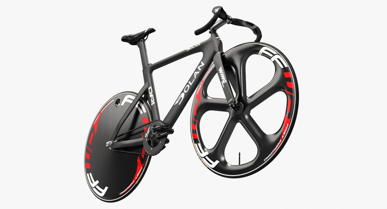 Carbon Track Bike Dolan DF4 3D