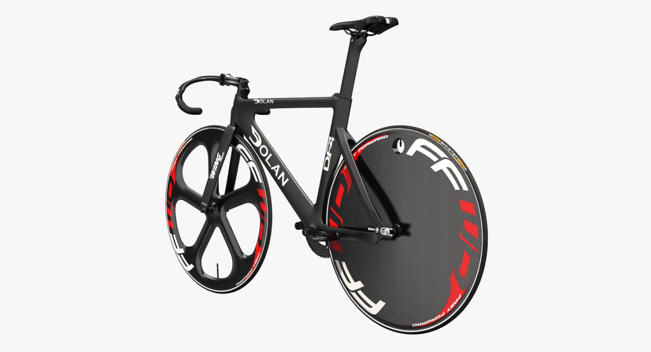 Carbon Track Bike Dolan DF4 3D