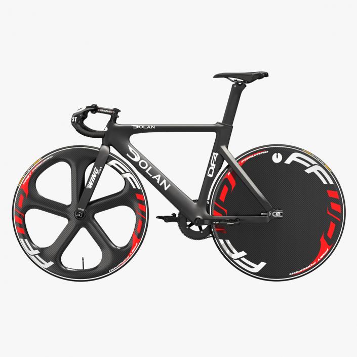 Carbon Track Bike Dolan DF4 3D