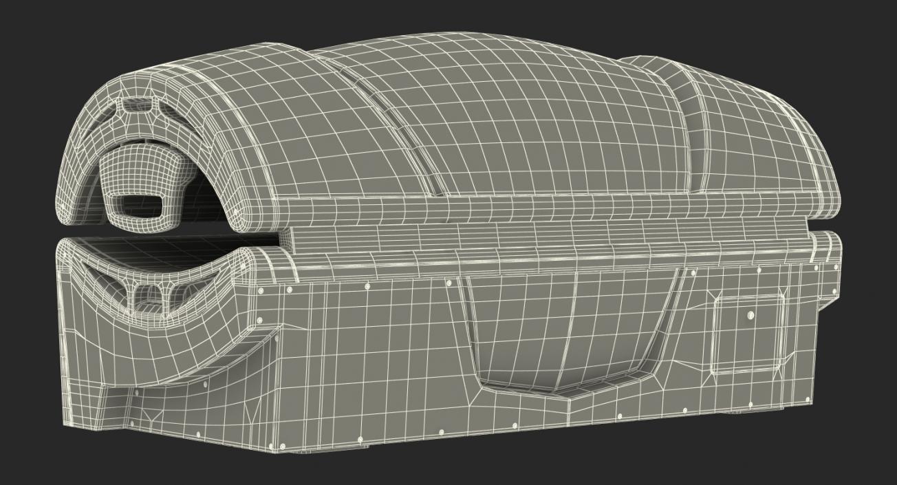 3D Horizontal Solarium Luxura