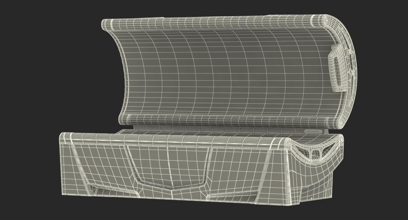 3D Horizontal Solarium Luxura