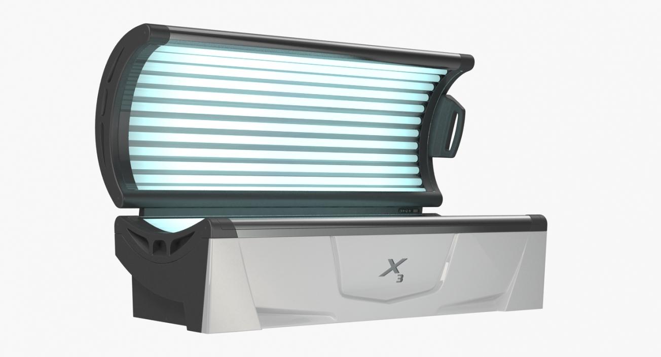 3D Horizontal Solarium Luxura