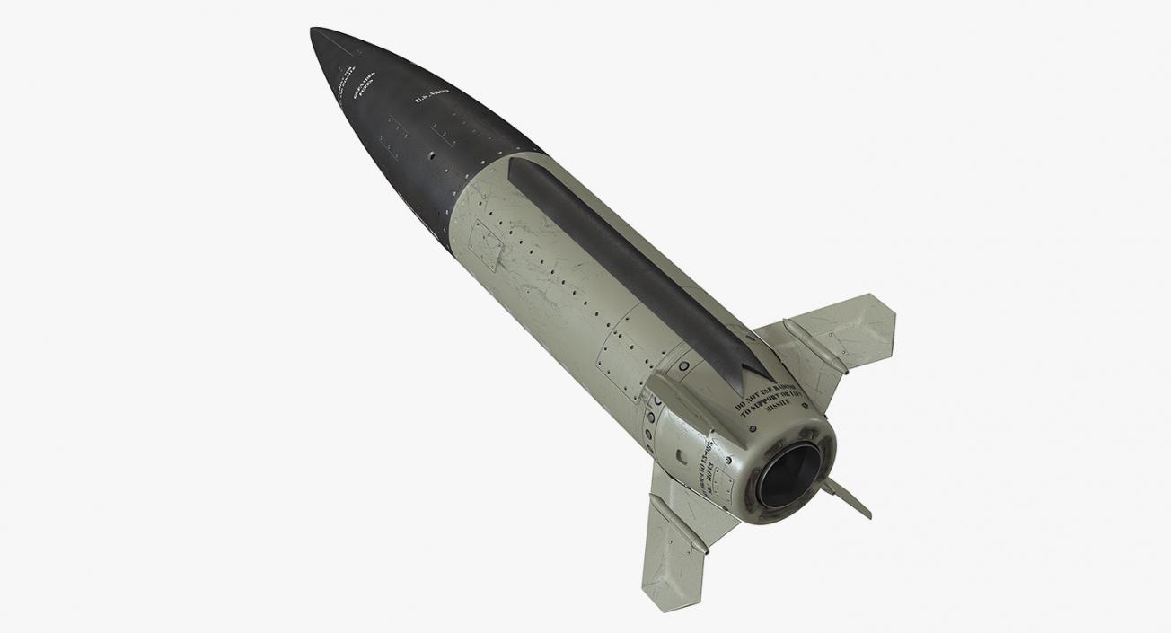 3D Millitary Missiles and Rockets Collection 3 model