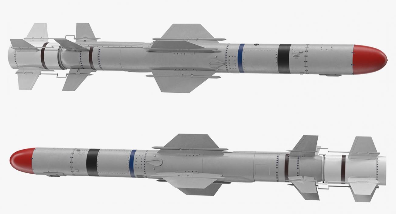 3D Millitary Missiles and Rockets Collection 3 model