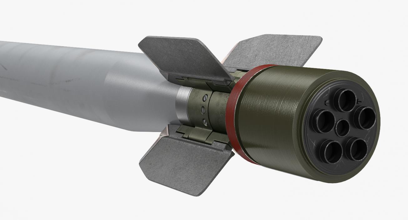 3D Millitary Missiles and Rockets Collection 3 model