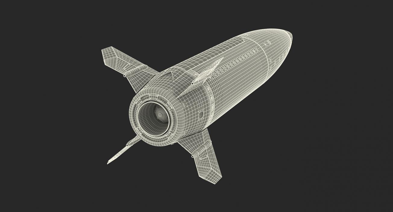 3D Millitary Missiles and Rockets Collection 3 model