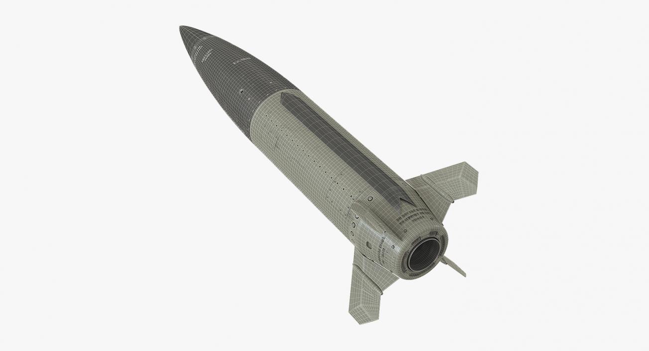 3D Millitary Missiles and Rockets Collection 3 model