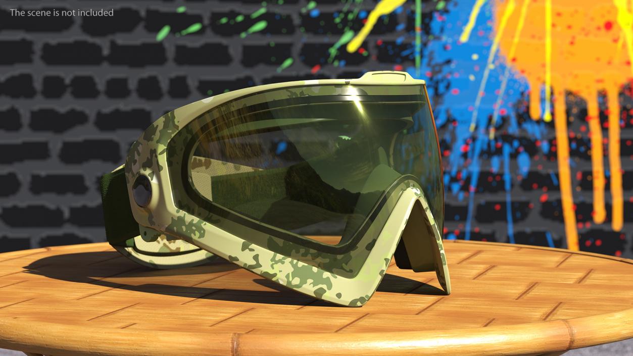 3D Protective Airsoft Goggles Camo