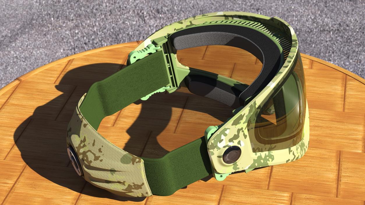 3D Protective Airsoft Goggles Camo