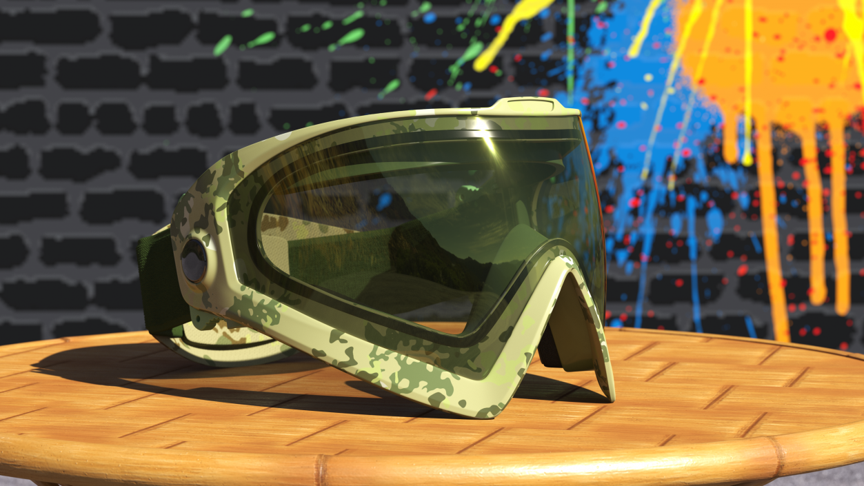 3D Protective Airsoft Goggles Camo