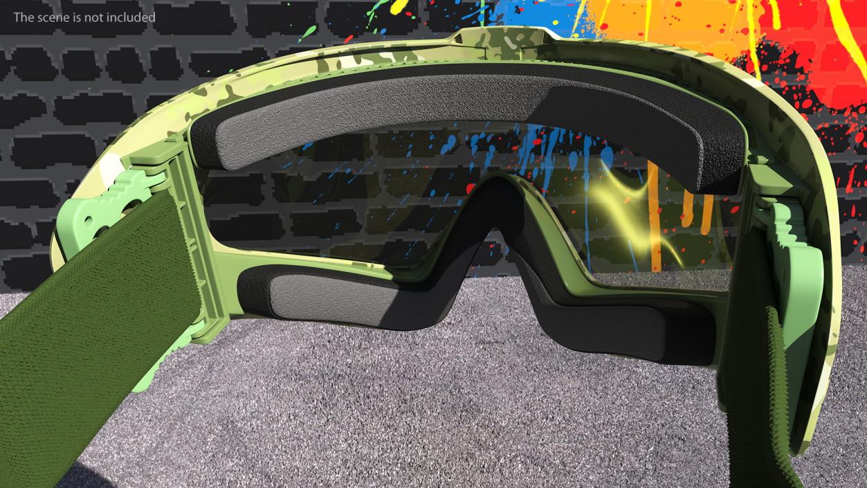 3D Protective Airsoft Goggles Camo