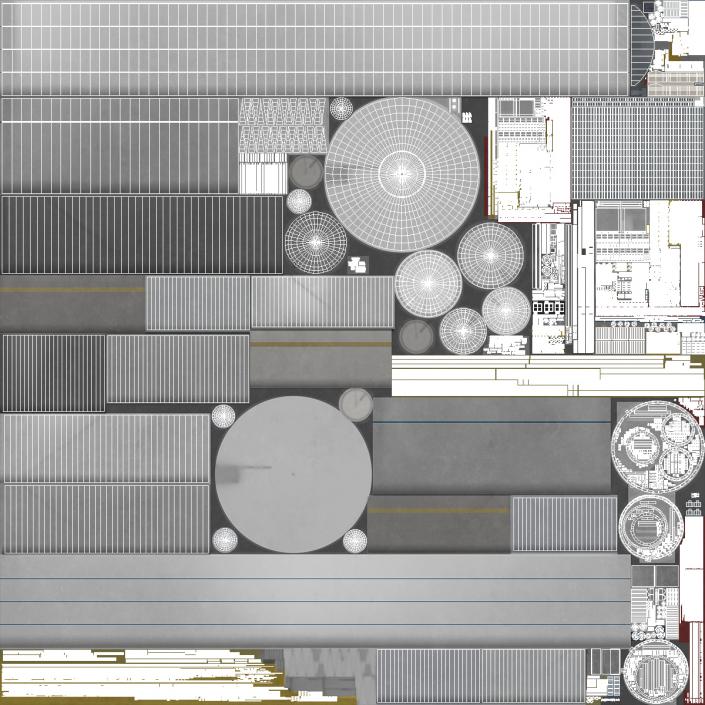 Liquefied Natural Gas Terminal 3 3D