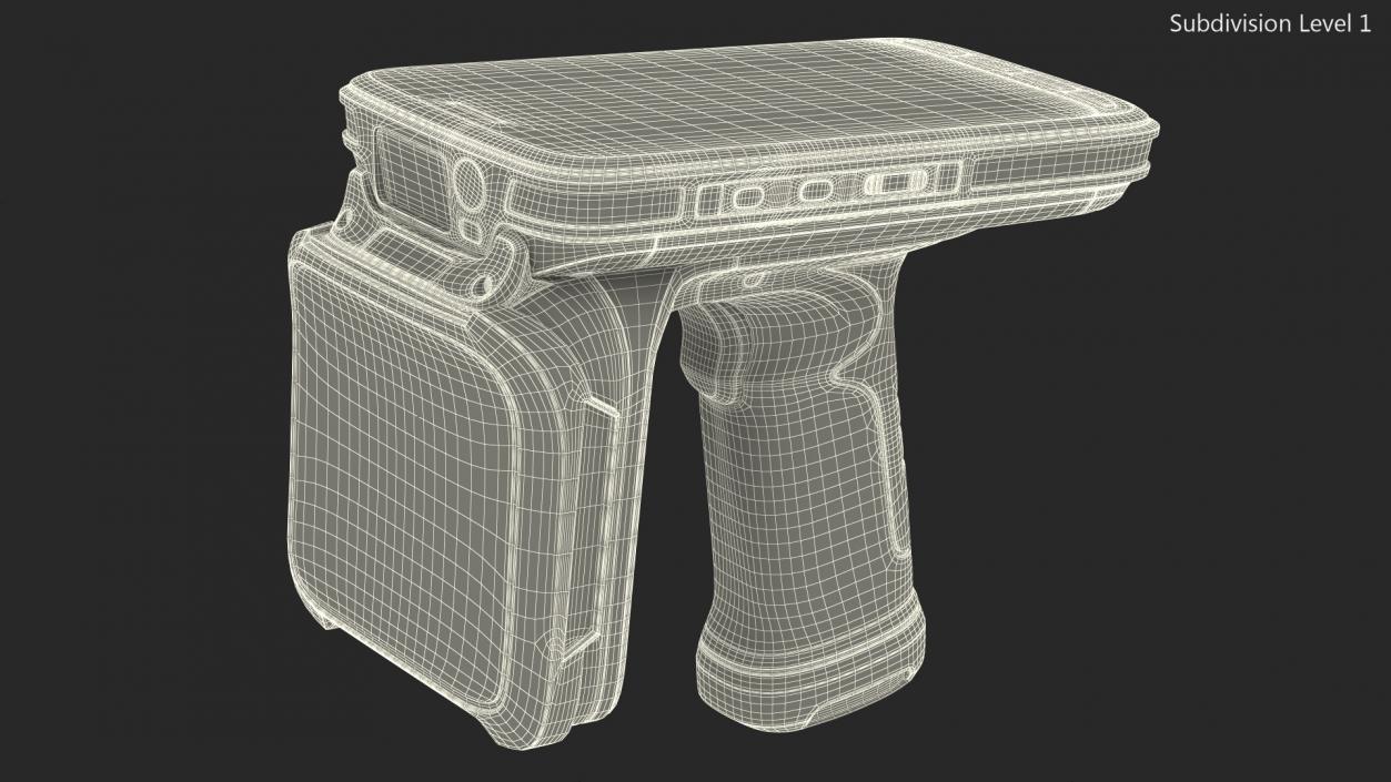 Chainway Android RFID Scanner 3D model