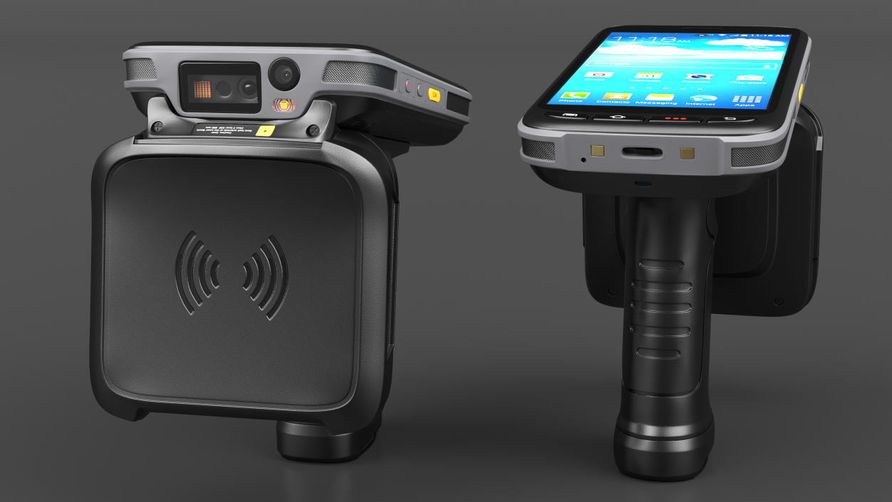 Chainway Android RFID Scanner 3D model