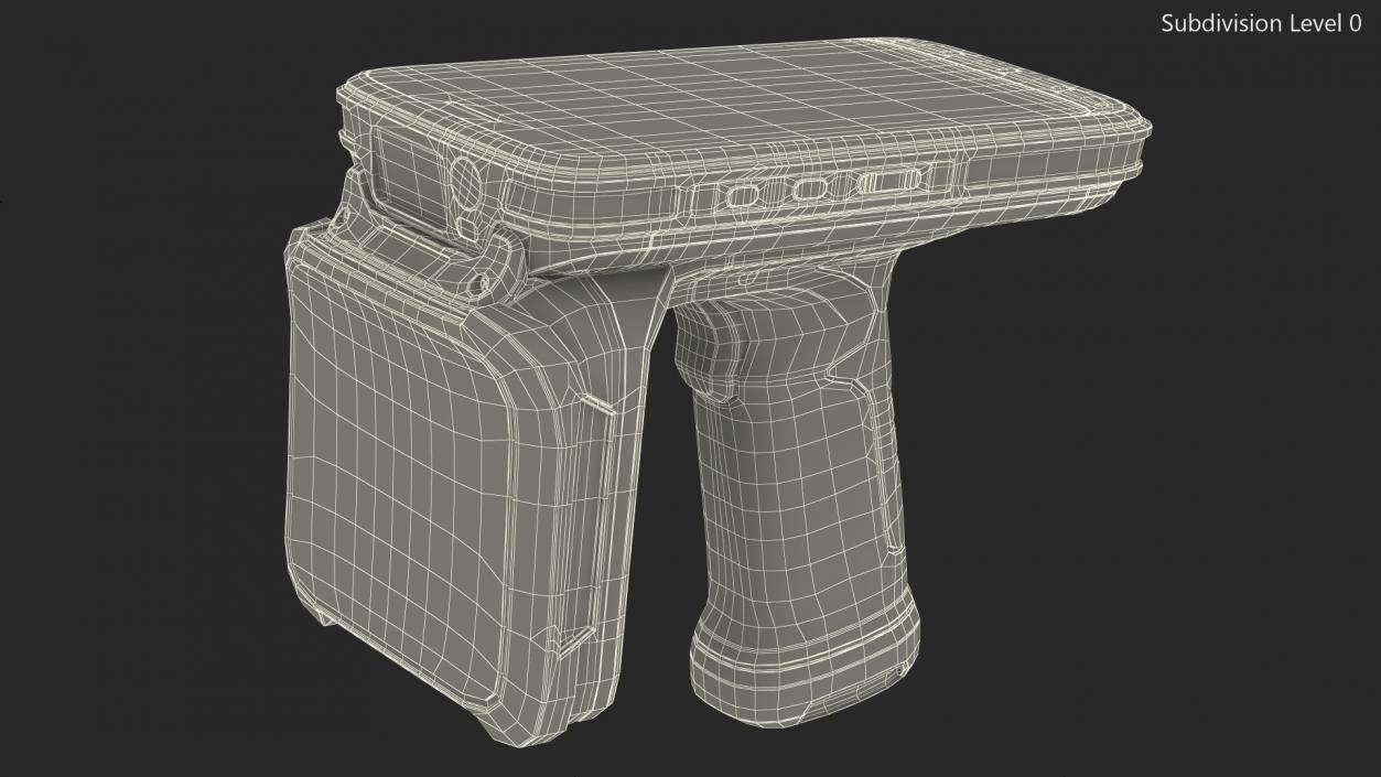 Chainway Android RFID Scanner 3D model