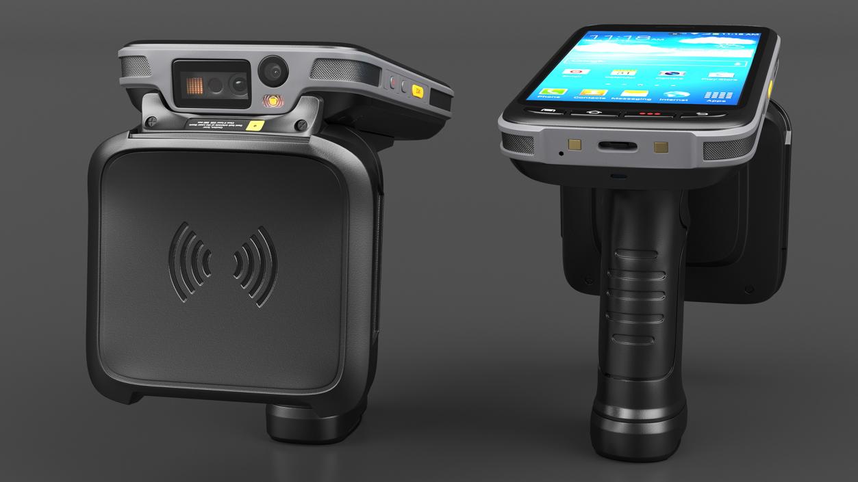 Chainway Android RFID Scanner 3D model