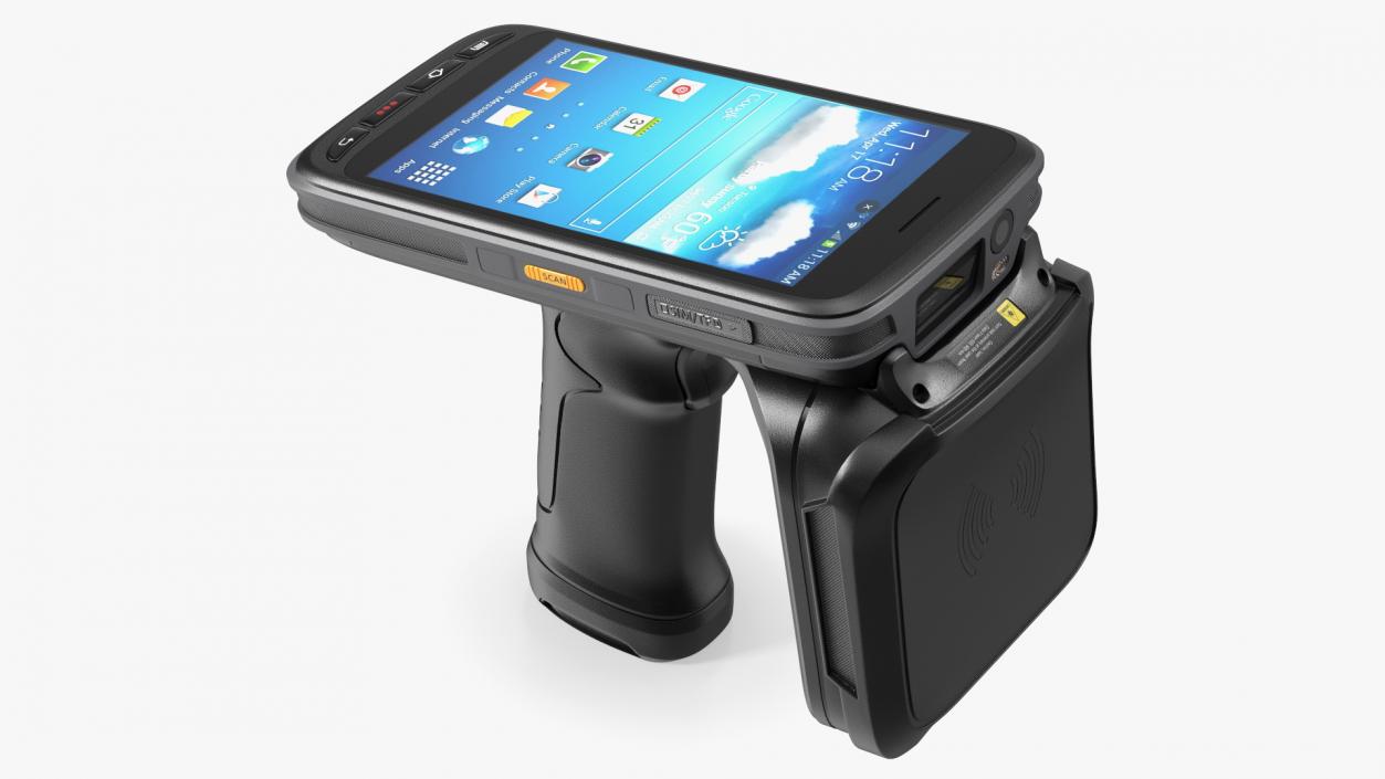 Chainway Android RFID Scanner 3D model