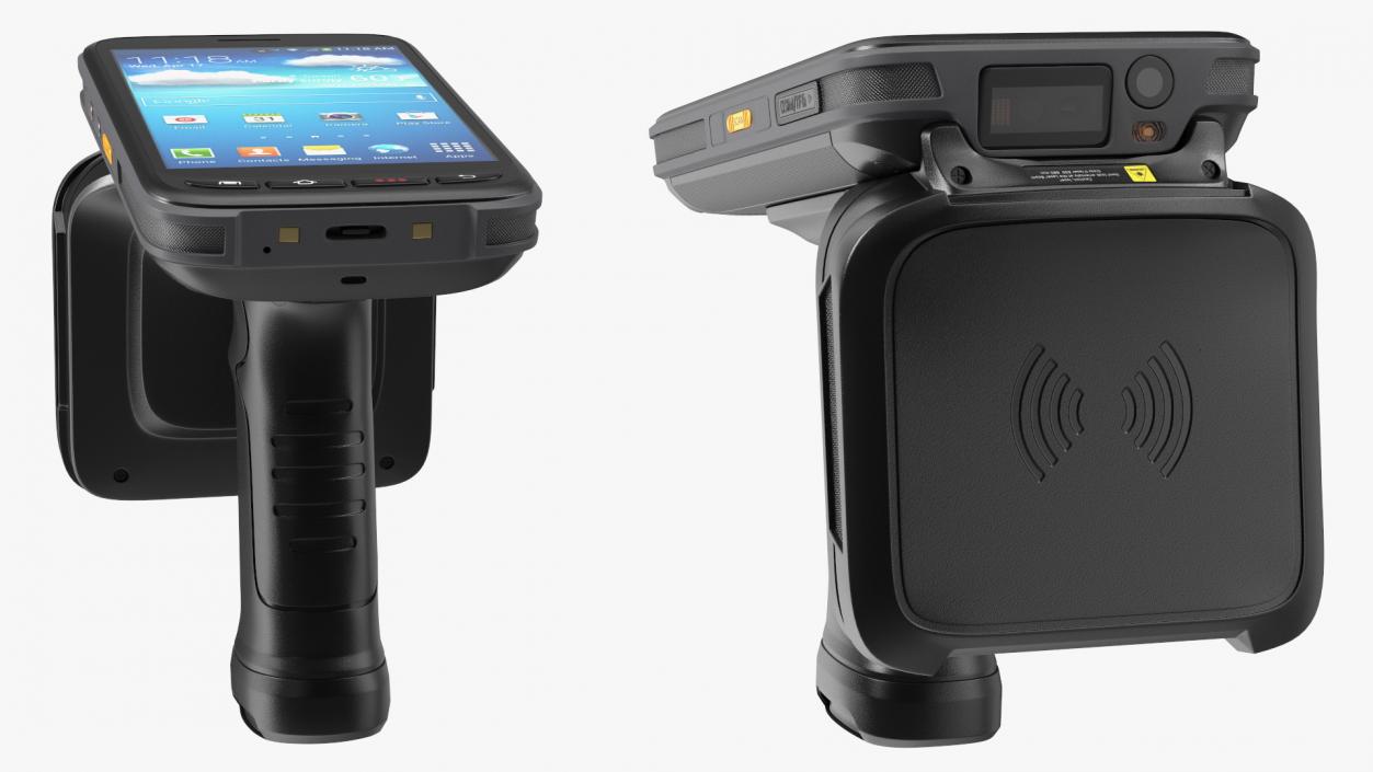 Chainway Android RFID Scanner 3D model