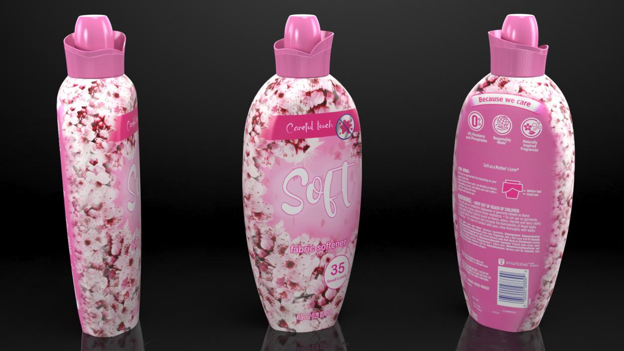 3D Universal Liquid Fabric Softener Small model