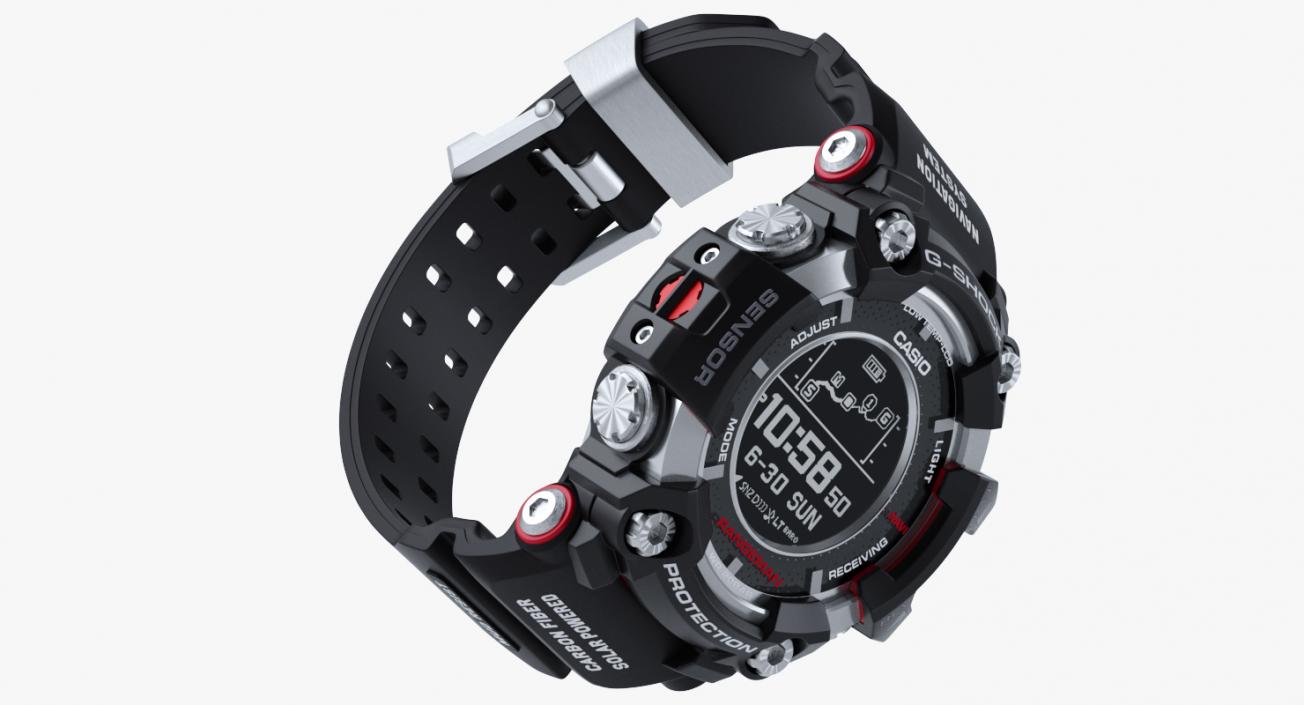 Casio RANGEMAN GPR B1000 3D model