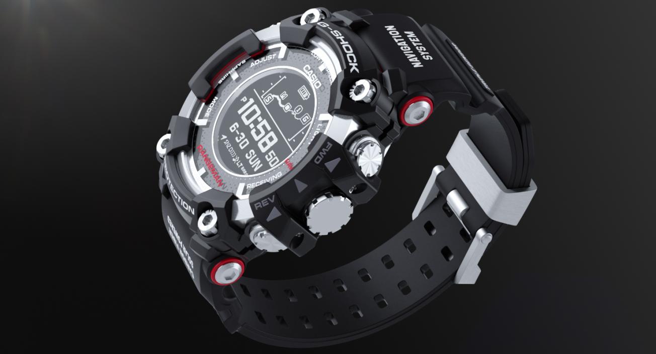 Casio RANGEMAN GPR B1000 3D model