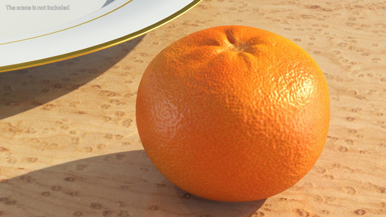 3D model Mandarin