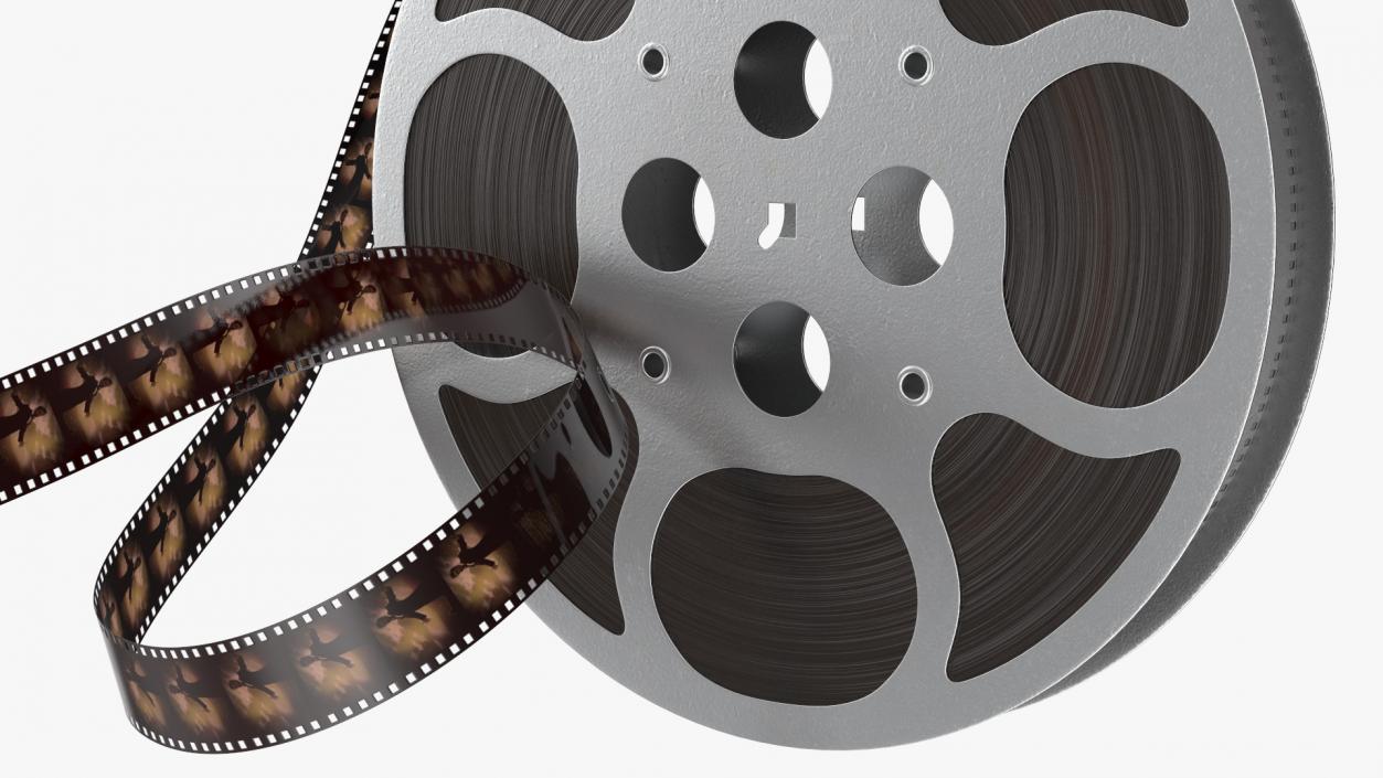 3D model Movie Film Reel