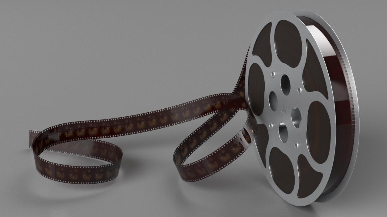 3D model Movie Film Reel