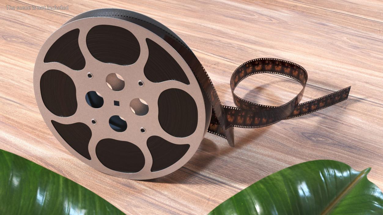 3D model Movie Film Reel