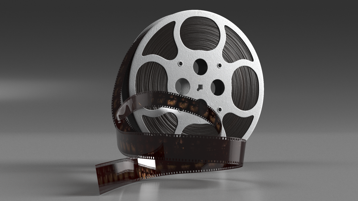 3D model Movie Film Reel