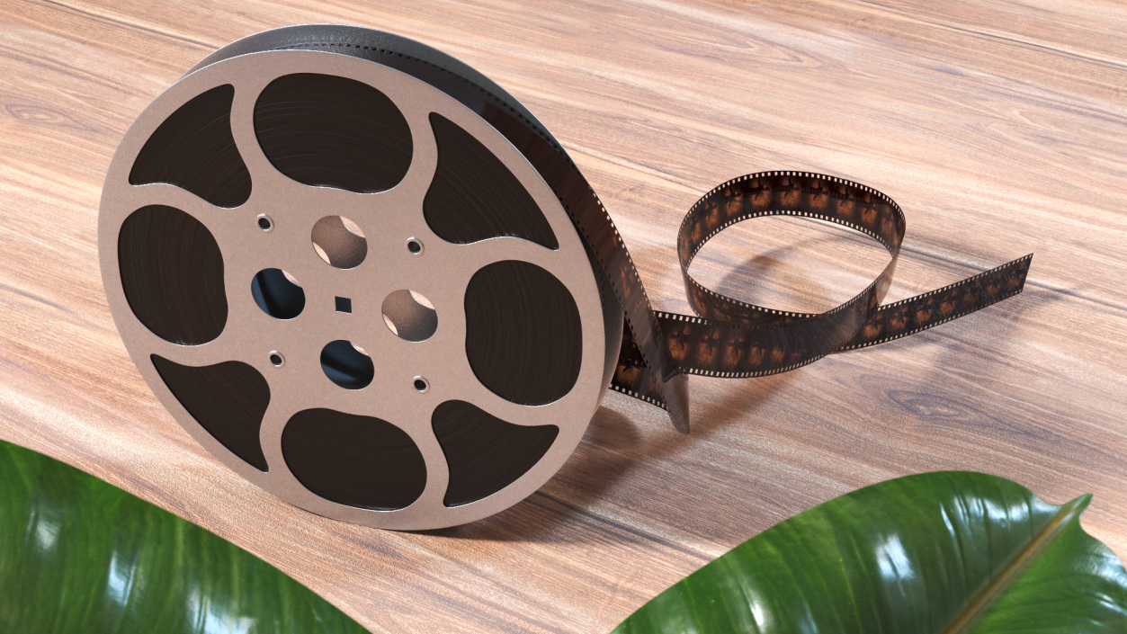 3D model Movie Film Reel