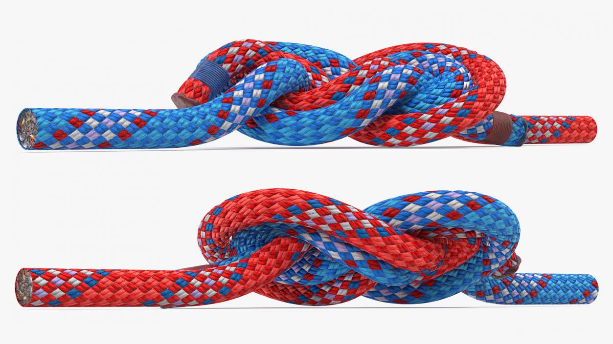 3D Figure 8 Bend Knot model