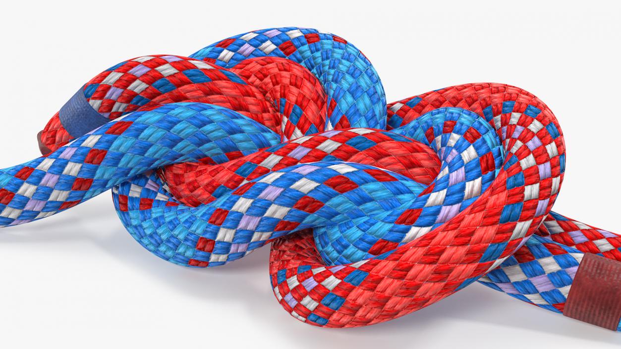 3D Figure 8 Bend Knot model