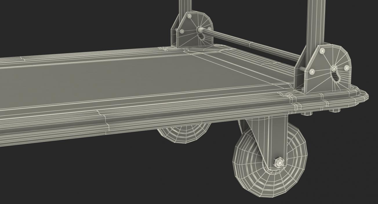 Folding Handle Trolley 3D